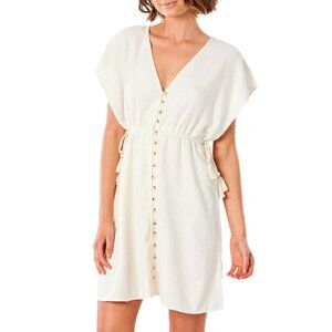 Rip Curl Cream Boho Dune Dress - Women's (Size S) NWOT